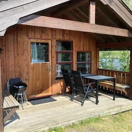 Fjordglott Camping/hytter ロッジ Rødberg